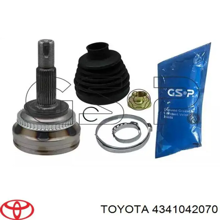 Półoś napędowa przednia prawa Toyota 4341042070 cena, od 114,62 USD