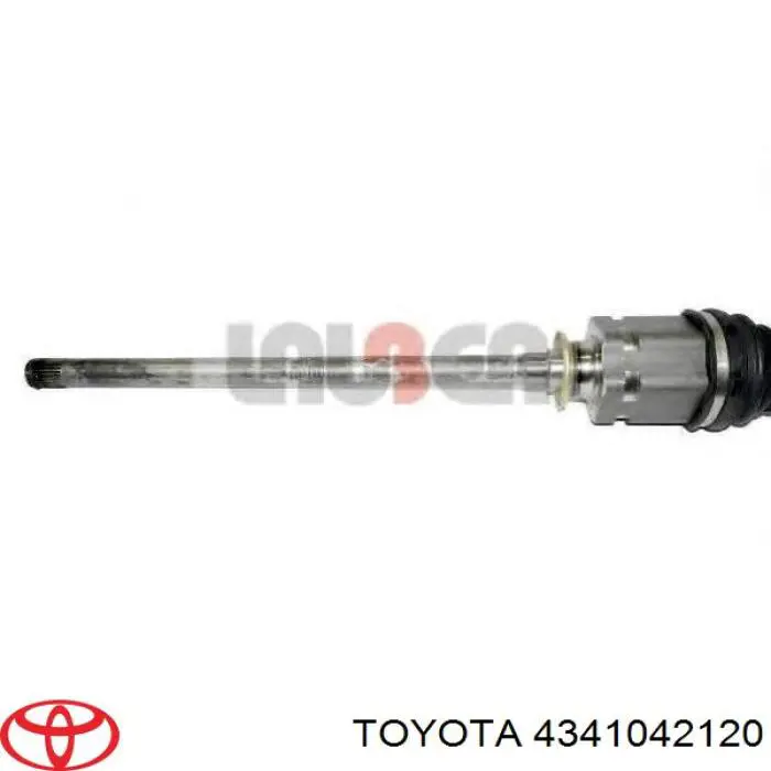 Do koszyka 4341042120 Toyota Półoś napędowa przednia prawa
