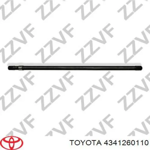 Półoś napędowa przednia lewa Toyota 4341260110 cena, od 90,49 USD