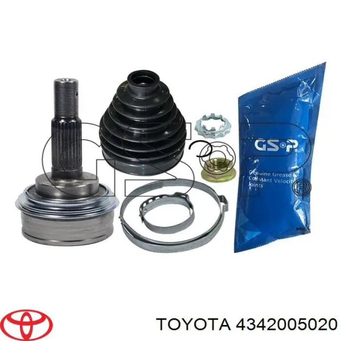 4342005020 Toyota półoś napędowa przednia prawa