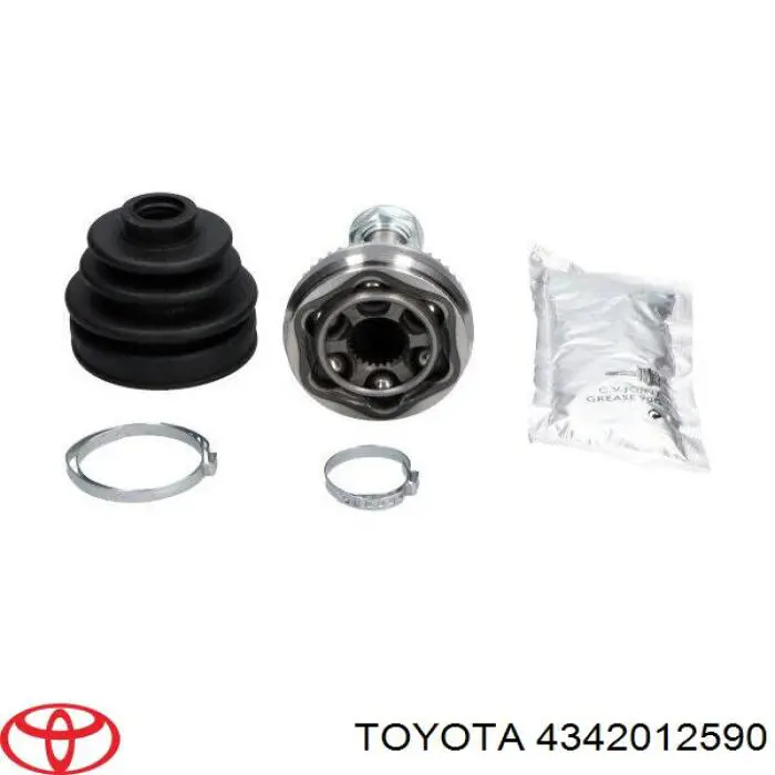Do koszyka 4342012590 Toyota Półoś napędowa przednia lewa