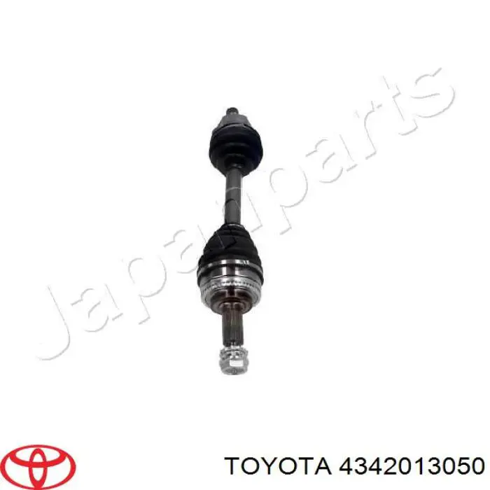 Półoś napędowa przednia lewa Toyota 4342013050 cena, od 111,44 USD