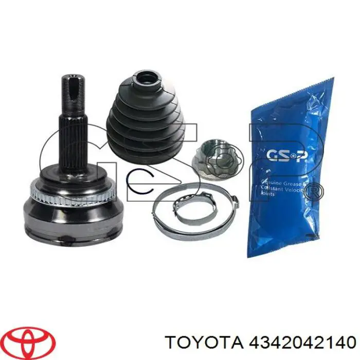Do koszyka 4342042140 Toyota Półoś napędowa przednia lewa