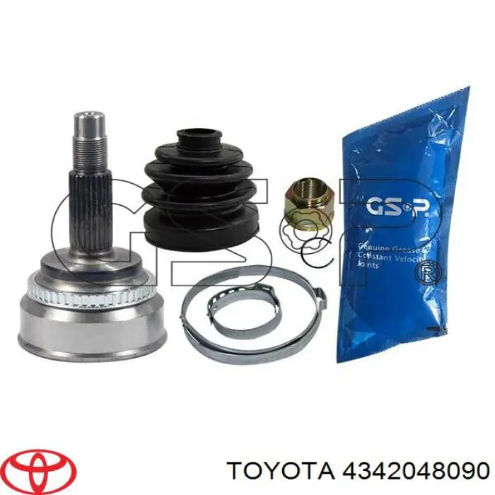 4342048090 Toyota Półoś napędowa przednia lewa