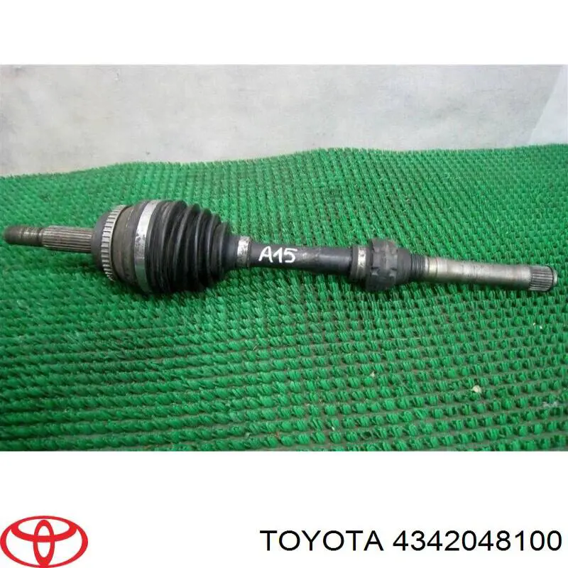 Półoś napędowa przednia lewa Toyota 4342048100 cena, od 104,32 USD