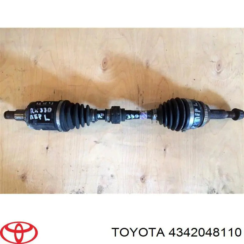 4342048110 Toyota Półoś napędowa przednia lewa