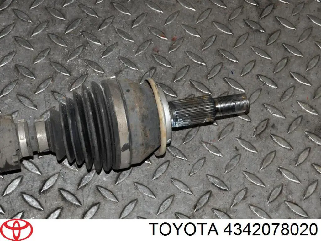 Półoś napędowa przednia lewa Toyota 4342078020 cena, od 216,51 USD