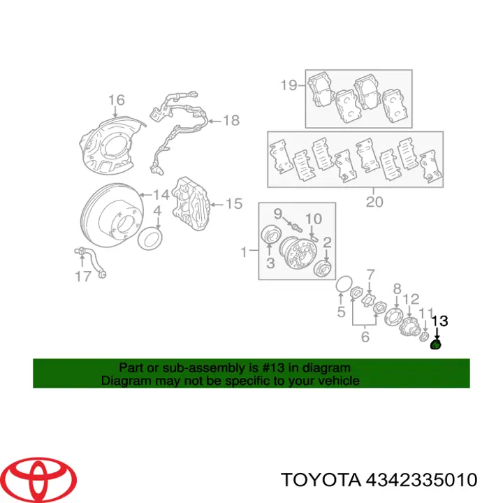 Kołpak do obręczy koła Toyota 4 Runner SUV (N130) (1987 - 1996) cena, od 3,97 USD