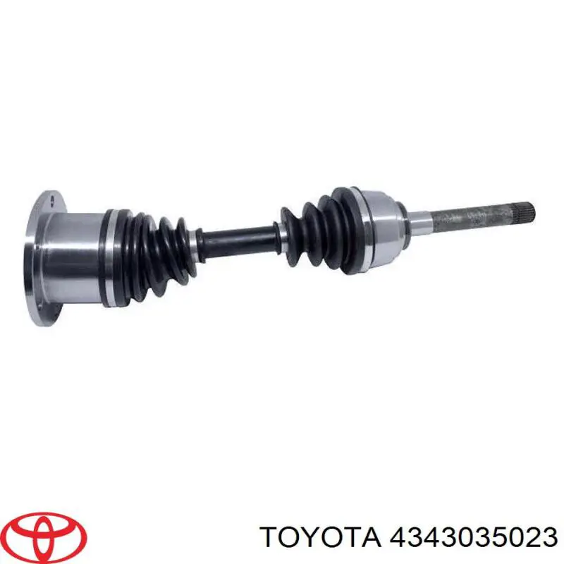 Półoś napędowa przednia lewa Toyota 4343035022 cena, od 135,02 USD