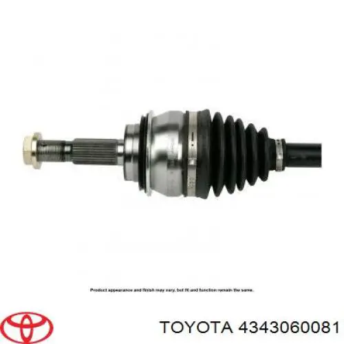 Półoś napędowa przednia TDS0262 Magneti Marelli