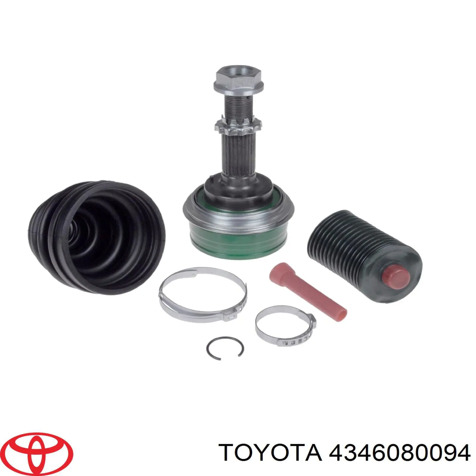 Półoś tylna 4346080094 Toyota