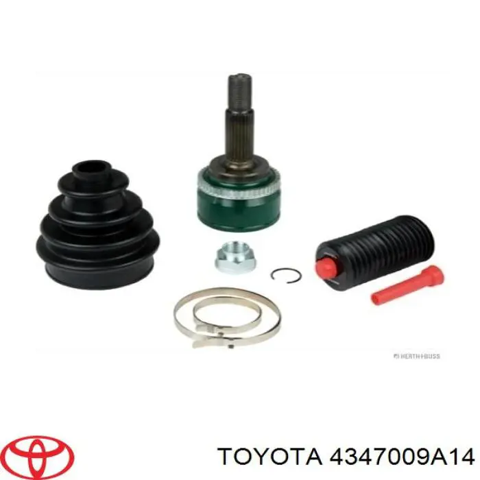 Półoś napędowa przednia lewa Toyota 4347009A14 cena, od 60,72 USD