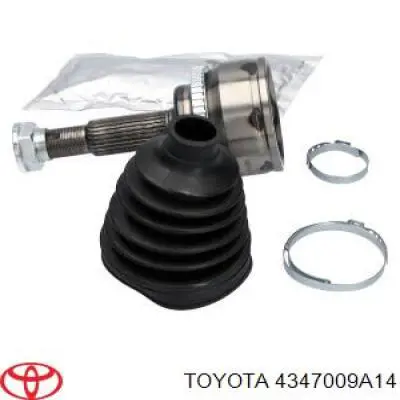 Półoś napędowa przednia lewa Toyota 4347009A14 cena, od 67,36 USD