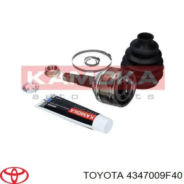 Półoś napędowa przednia lewa Toyota 4347009F40 cena, od 720,56 USD