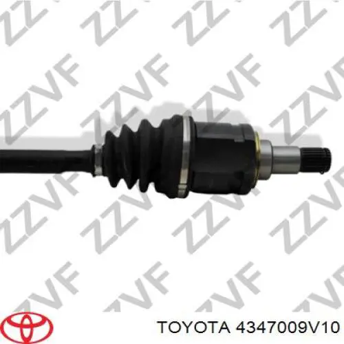 Półoś napędowa przednia prawa Toyota 4347009V10 cena, od 711,16 USD