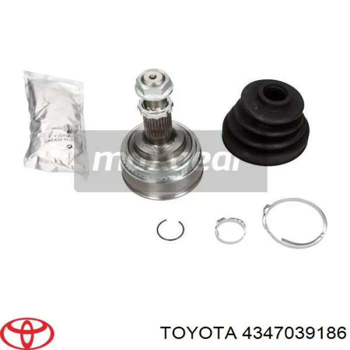 Przegub homokinetyczny przedni zewnętrzny Toyota 4347039186 cena, od 817,46 USD