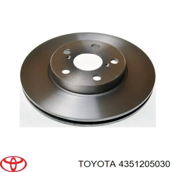 Tarcza hamulcowa przednia Toyota 4351205030 cena, od 42,08 USD