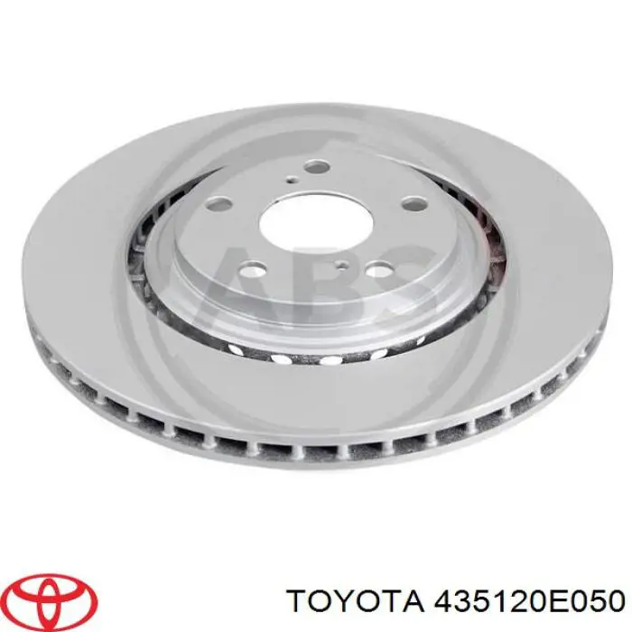 435120E050 Toyota Tarcza hamulcowa przednia