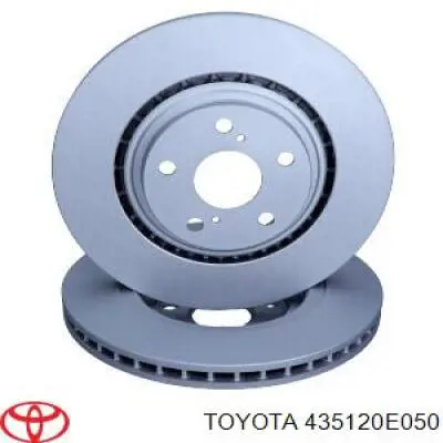 Do koszyka 435120E050 Toyota Tarcza hamulcowa przednia