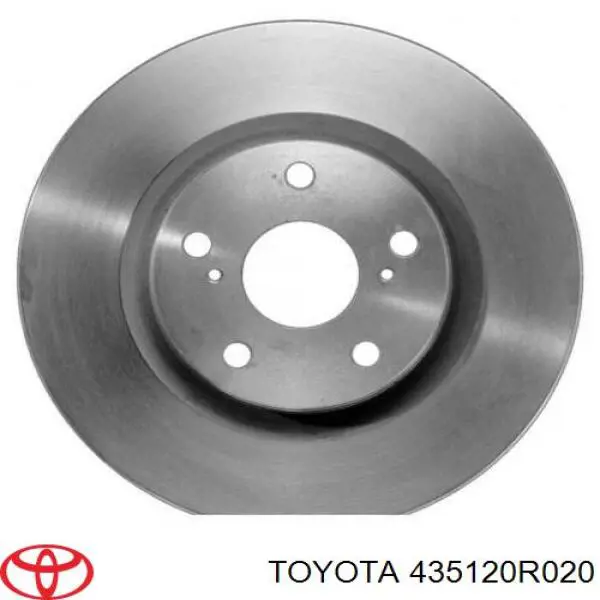Tarcza hamulcowa przednia Toyota 435120R020