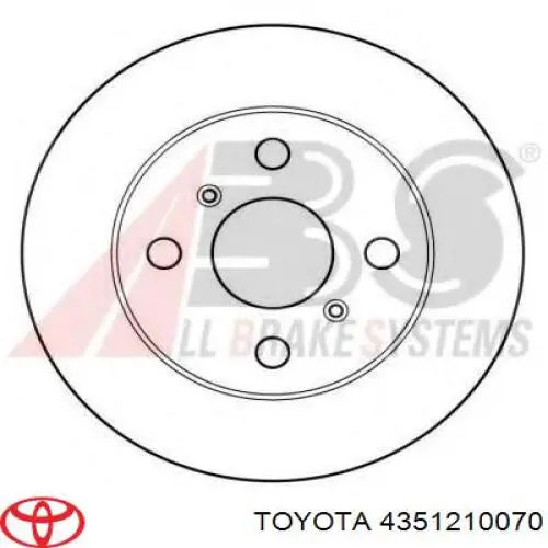 Tarcza hamulcowa przednia Toyota Starlet II hatchback (P7) (1984 - 1989) cena, od 75,00 USD