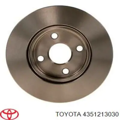 Tarcza hamulcowa przednia Toyota 4351213030 cena, od 50,23 USD