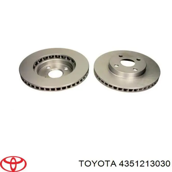 Do koszyka 4351213030 Toyota Tarcza hamulcowa przednia