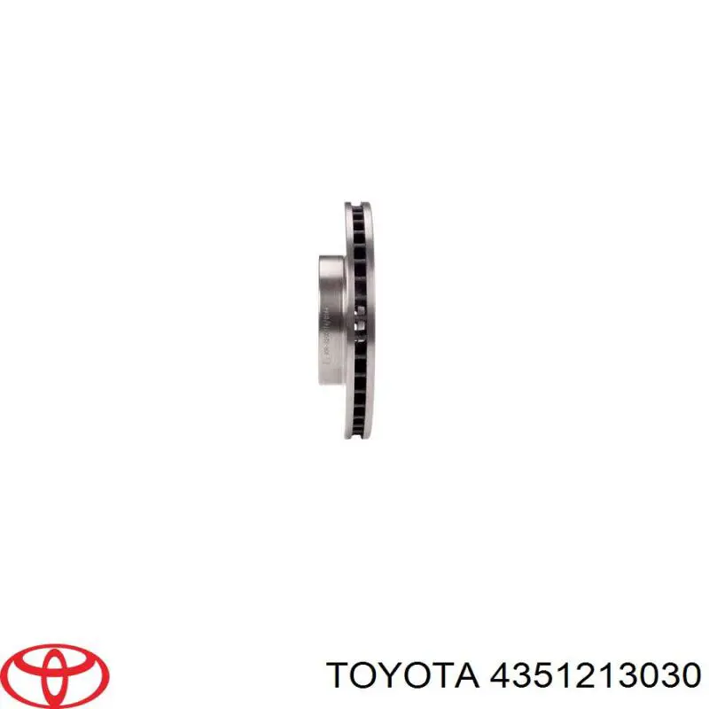 Do koszyka 4351213030 Toyota Tarcza hamulcowa przednia