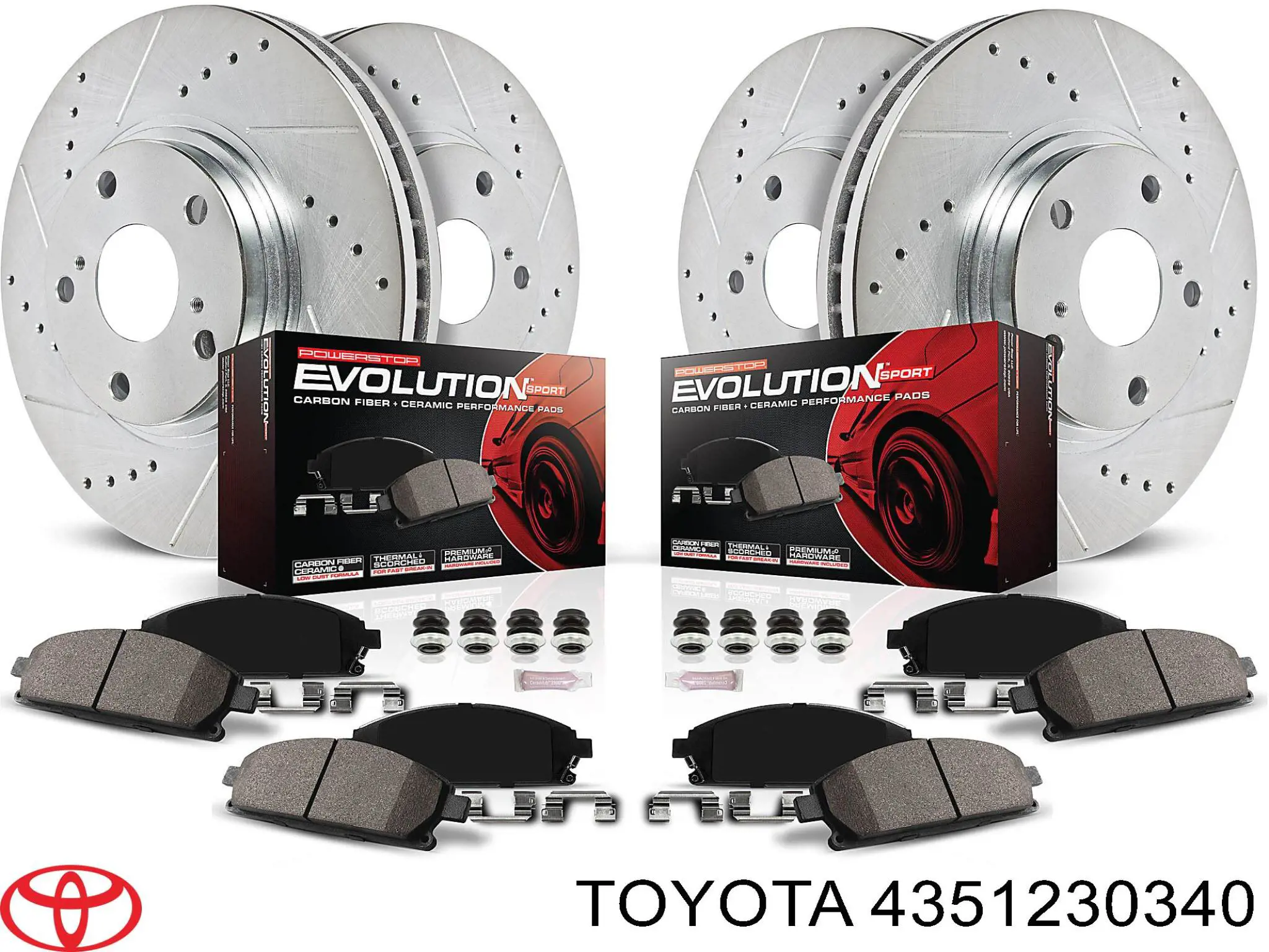 Tarcza hamulcowa przednia Toyota 4351230340 cena, od 140,33 USD