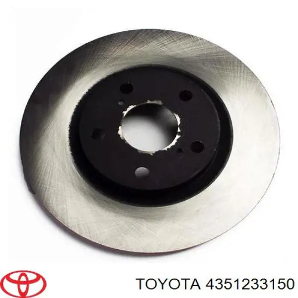 4351233150 Toyota tarcza hamulcowa przednia