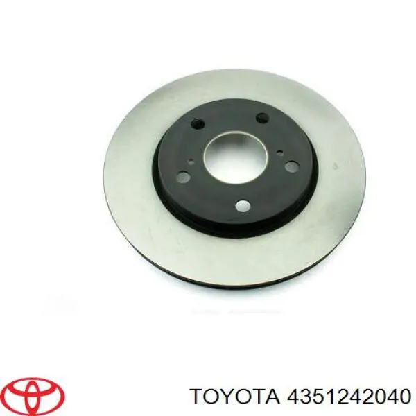 4351242040 Toyota Tarcza hamulcowa przednia