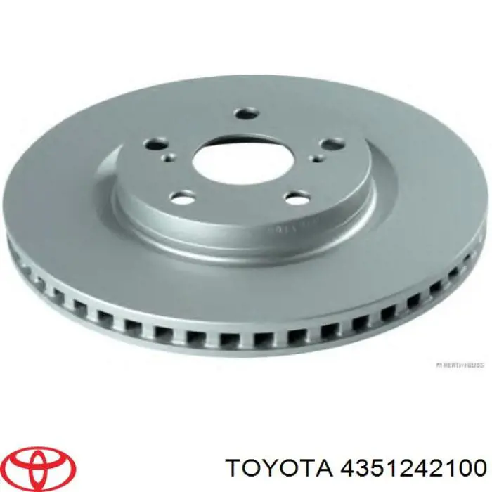 Tarcza hamulcowa przednia Toyota 4351242100 cena, od 51,34 USD
