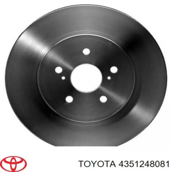 Tarcza hamulcowa przednia Toyota 4351248081 cena, od 70,41 USD