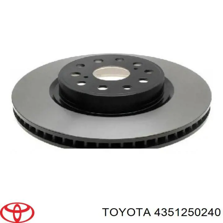 Tarcza hamulcowa przednia Toyota 4351250240 cena, od 126,01 USD