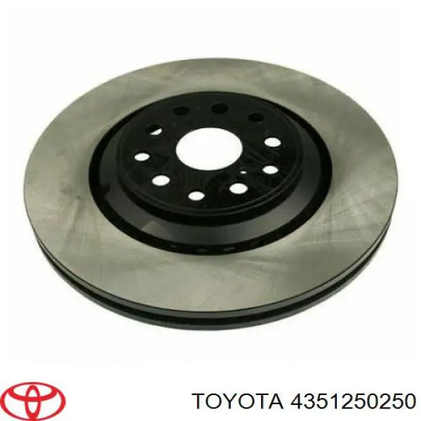 Tarcza hamulcowa przednia Toyota 4351250250 cena, od 116,71 USD