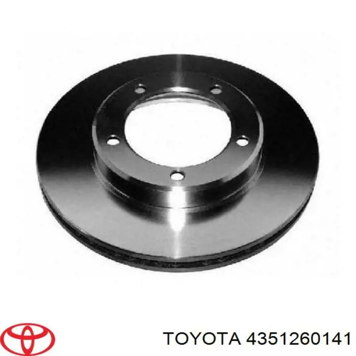 Tarcza hamulcowa przednia Toyota 4351260141 cena, od 68,40 USD