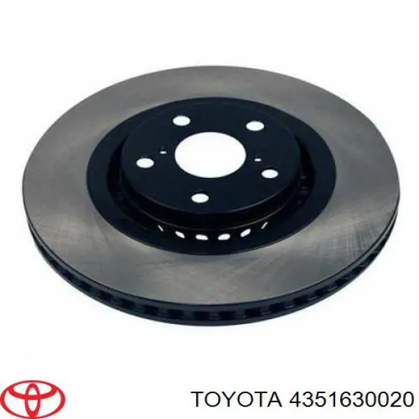 4351630020 Toyota tarcza hamulcowa przednia