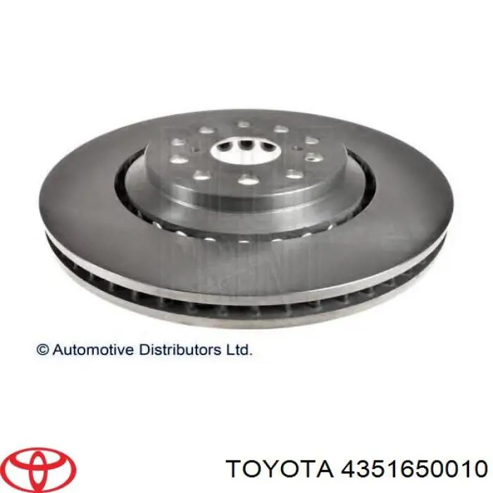 Tarcza hamulcowa przednia Toyota 4351650010