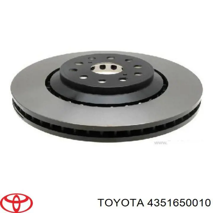 4351650010 Toyota Tarcza hamulcowa przednia