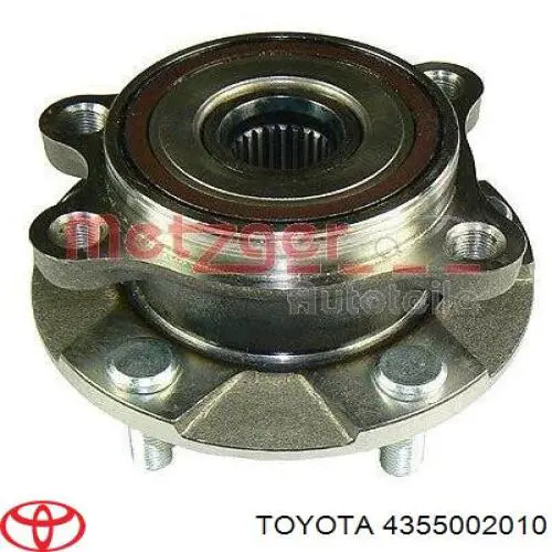 4355002010 Toyota Piasta przednia