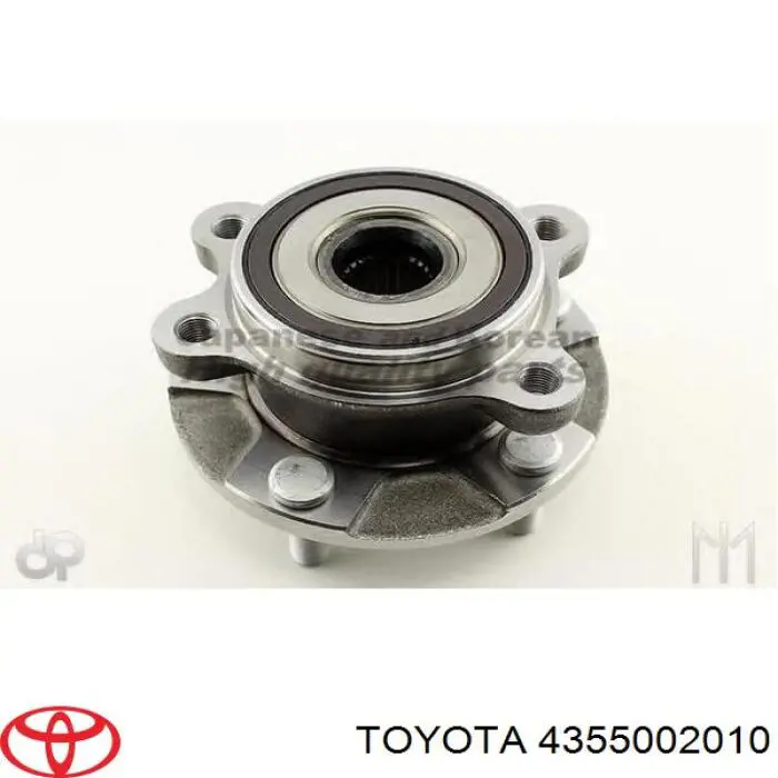 Do koszyka 4355002010 Toyota Piasta przednia