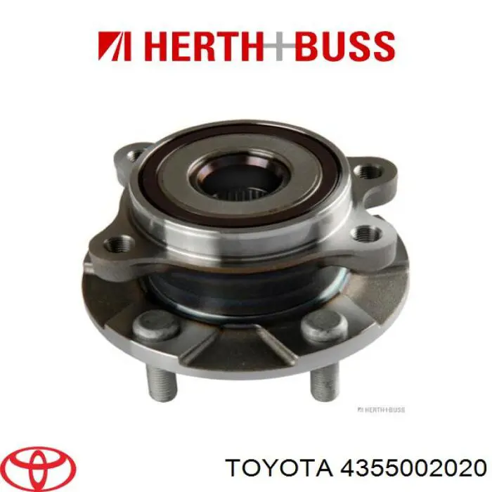 Do koszyka 4355002020 Toyota Piasta przednia