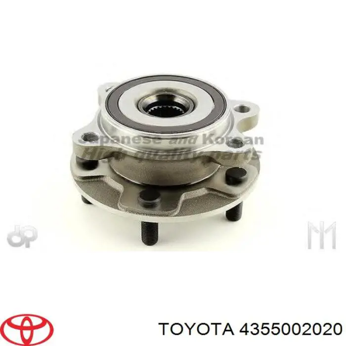 4355002020 Toyota Piasta przednia
