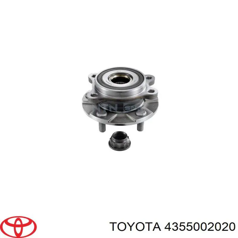 Piasta przednia Toyota 4355002020 cena, od 154,54 USD