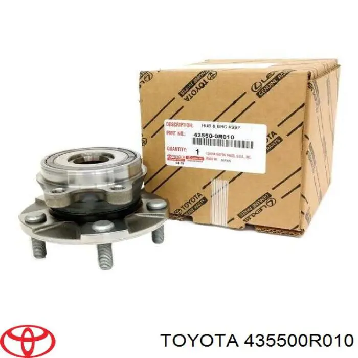 Piasta przednia Toyota 435500R010 cena, od 142,81 USD