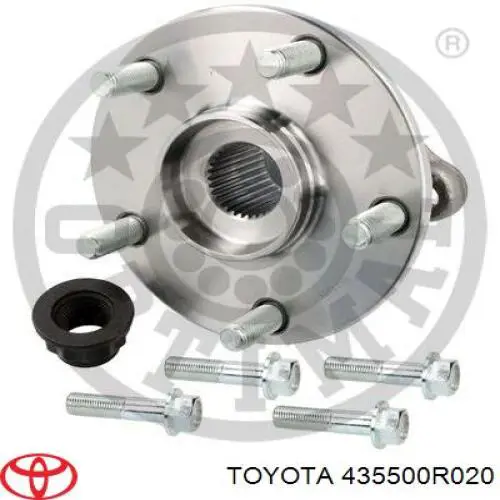 Piasta przednia 435500R020 Toyota
