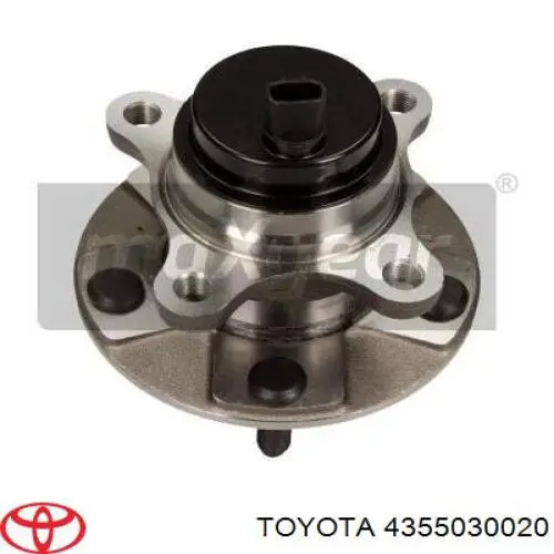 Do koszyka 4355030020 Toyota Piasta przednia