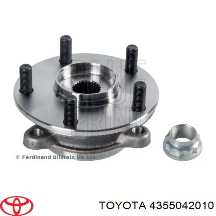 4355042010 Toyota Piasta przednia