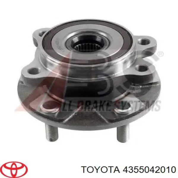 Piasta przednia 4355042010 Toyota