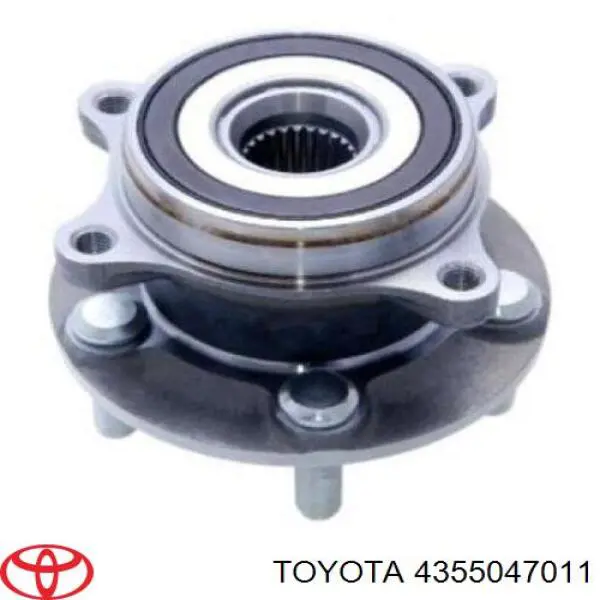 4355047011 Toyota Piasta przednia